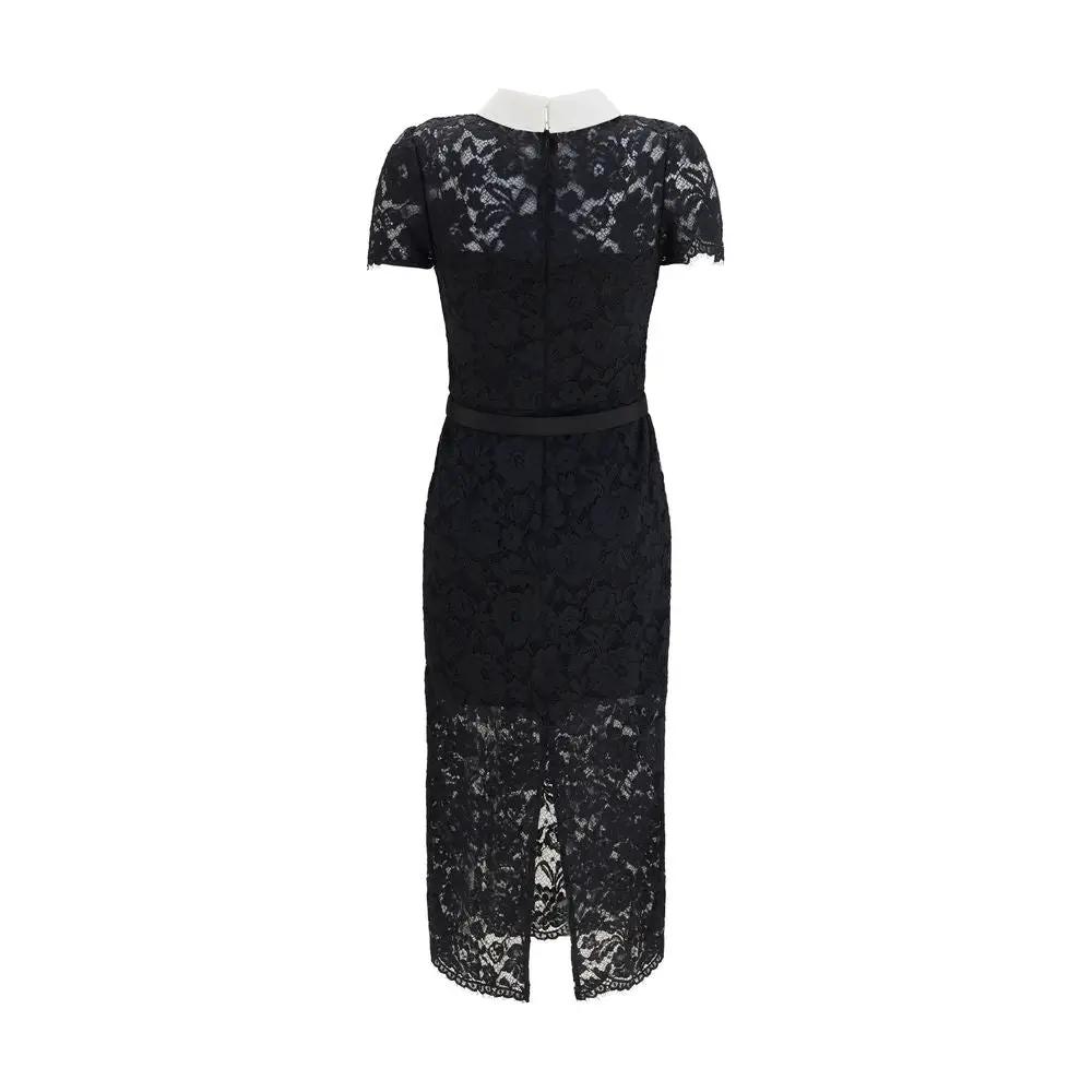 Self-Portrait Sample Sale | Self-Portrait Black Polyester Casual Dress - | Designer outlet