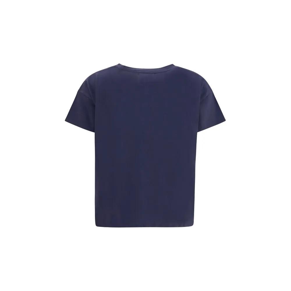 Loulou De Saison Sample Sale | Loulou De Saison Blue Cotton T-Shirt - | Designer outlet