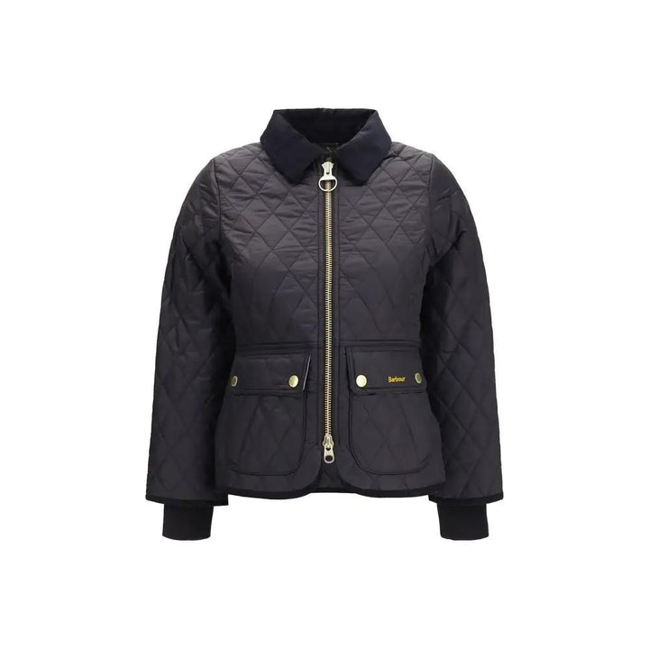 Barbour Black Polyamide Full-Length Jacket