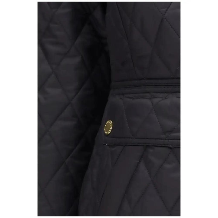 Barbour Black Polyamide Full-Length Jacket