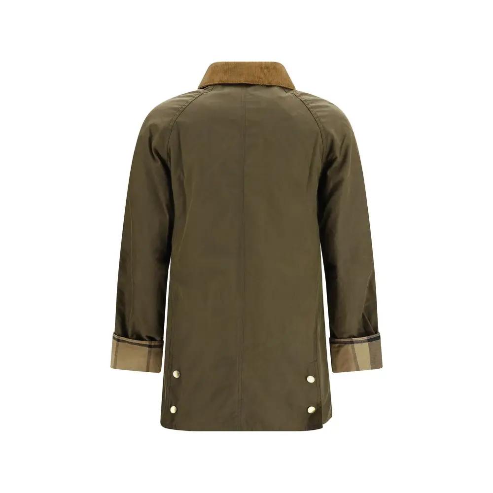 Barbour Bicolor Cotton Shell Jacket