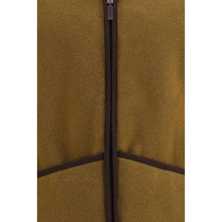 Barbour Brown Marabou Sleeveless Jacket