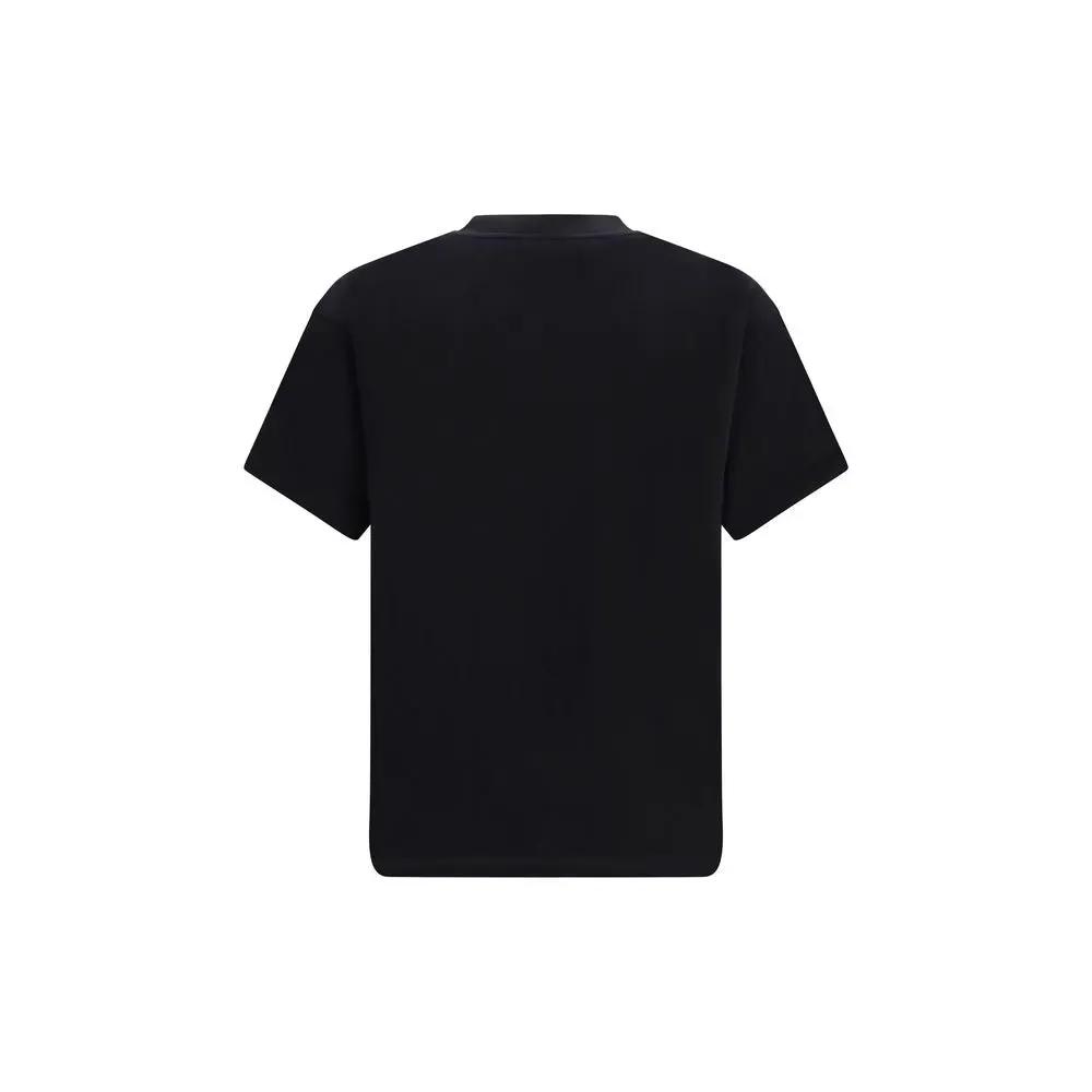 Palm Angels Black Cotton T-Shirt