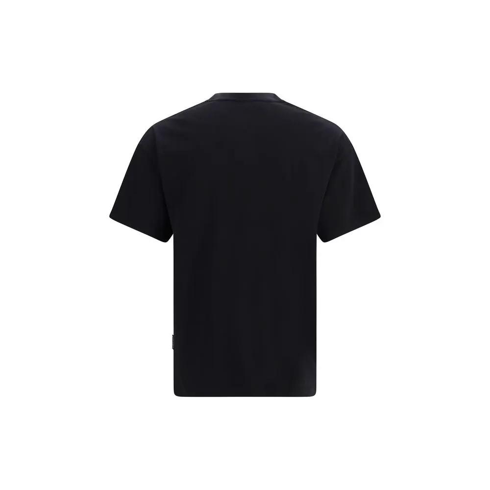 Palm Angels Black Cotton T-Shirt