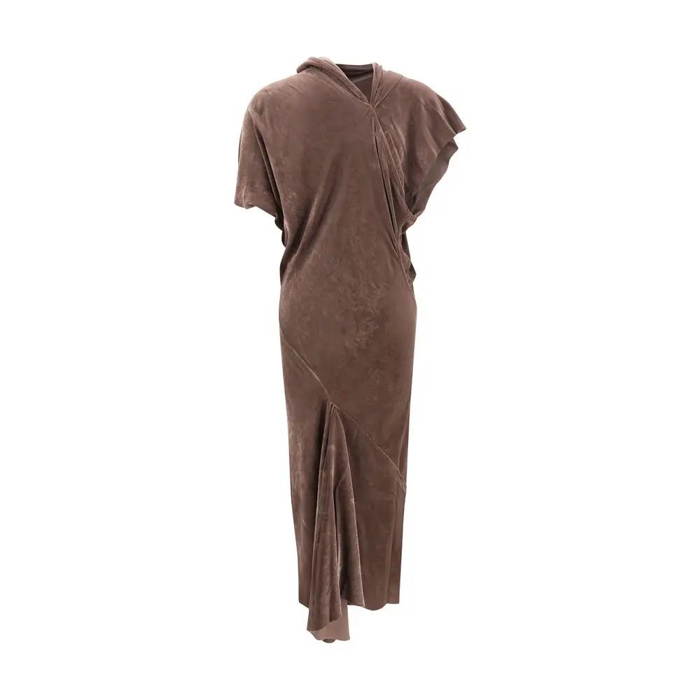 Rick Owens Sample Sale | Rick Owens Brown Viscose Casual Dress - | Designer outlet