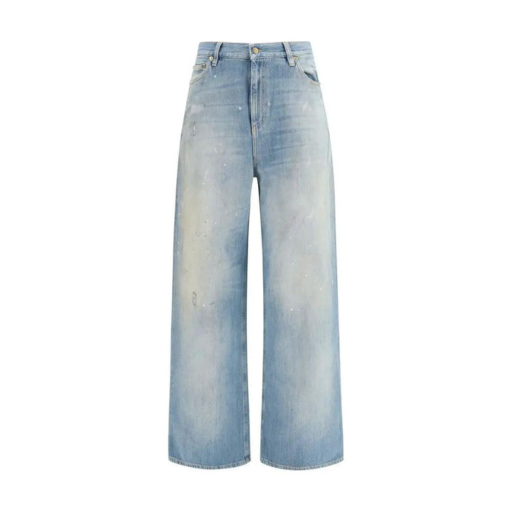 Golden Goose Sample Sale | Golden Goose Blue Cotton Boyfriend Jeans - | Designer outlet