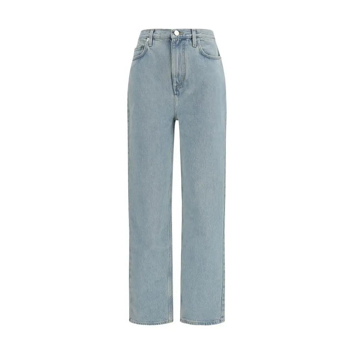 Loulou De Saison Sample Sale | Loulou De Saison Blue Cotton Straight-Leg Jeans - | Designer outlet