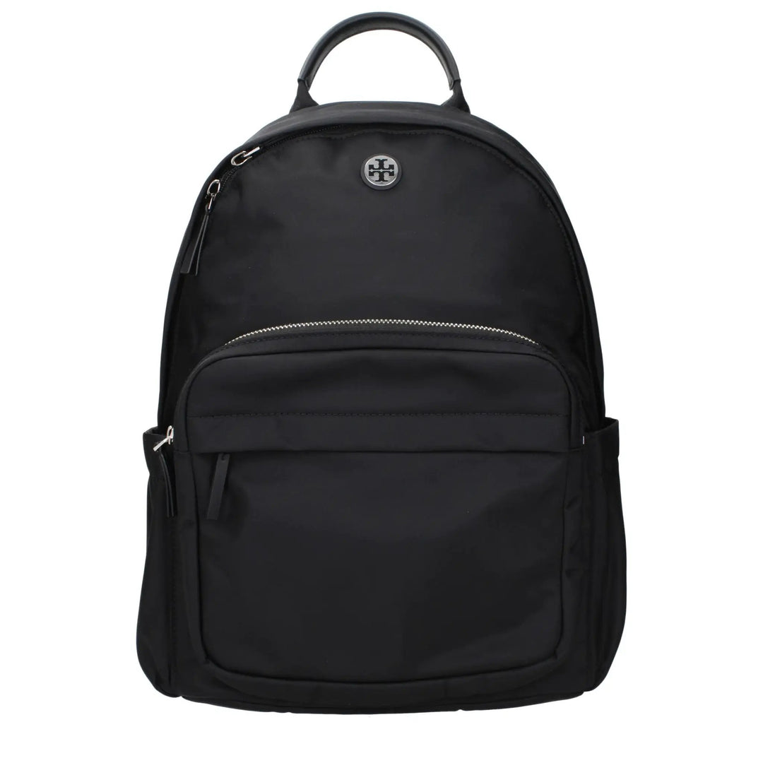Tory Burch Black Nylon Backpack