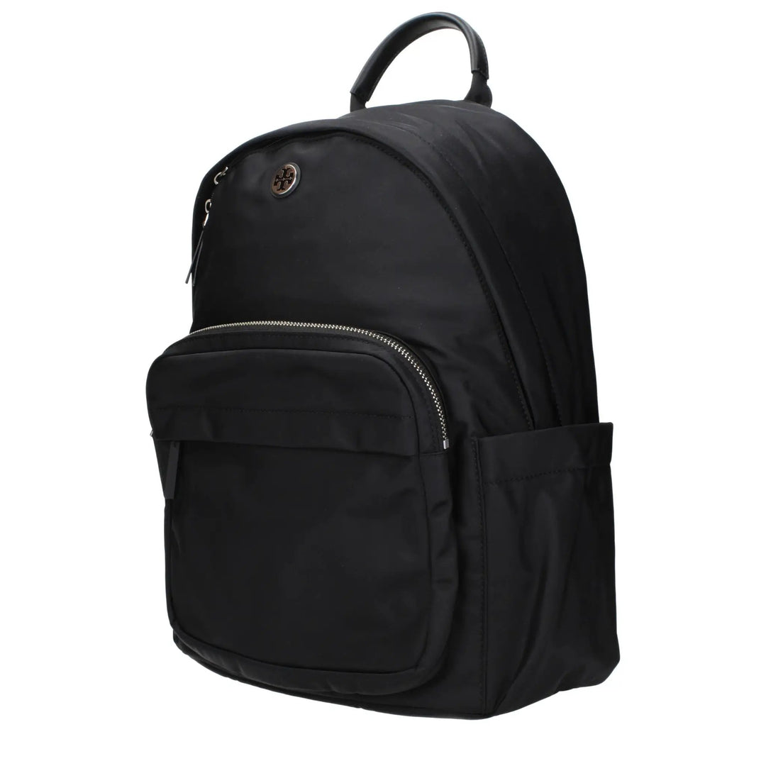 Tory Burch Black Nylon Backpack