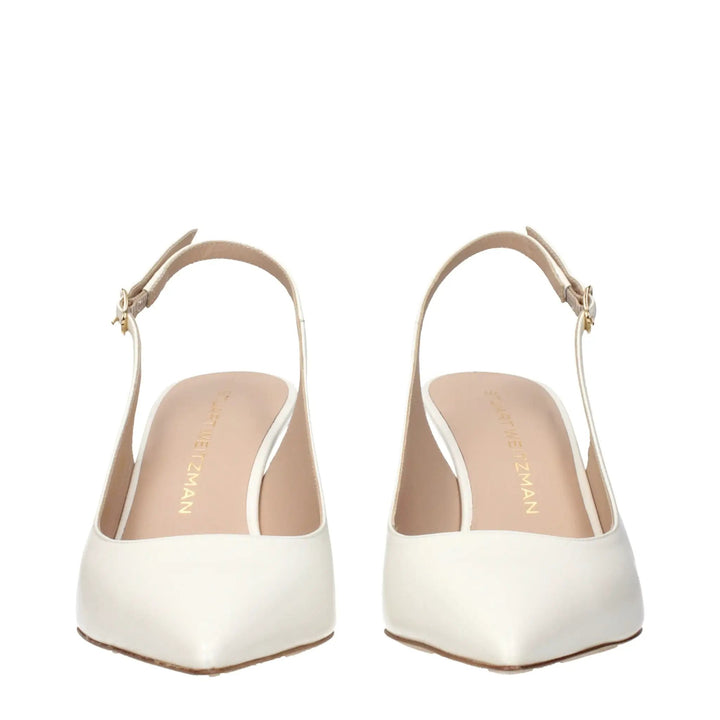 Stuart Weitzman Beige Leather High Heel Pumps