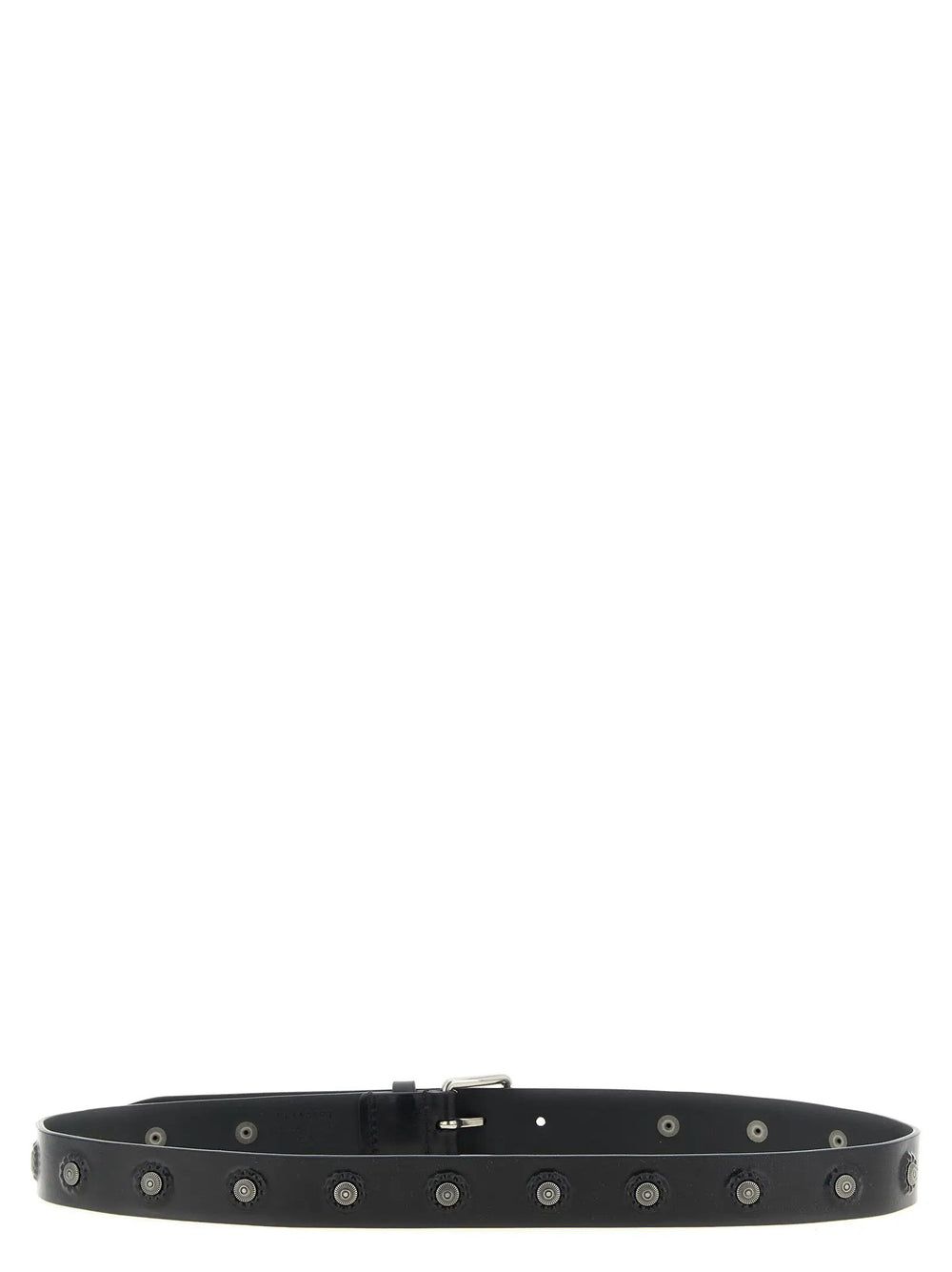 Lemaire Sample Sale | Lemaire Black Calfskin Regular Belt - | Designer outlet