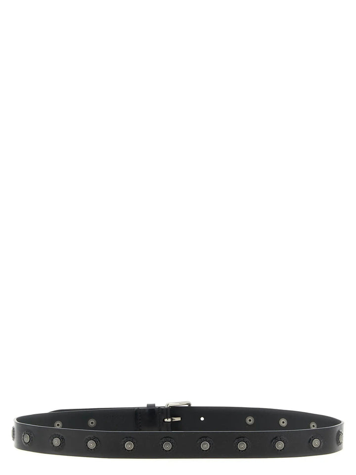 Lemaire Black Calfskin Regular Belt
