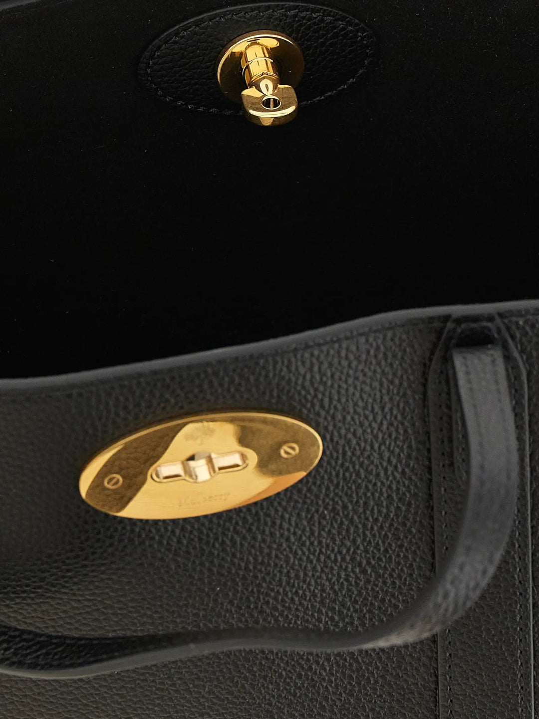 Mulberry Black Calfskin Tote Bag
