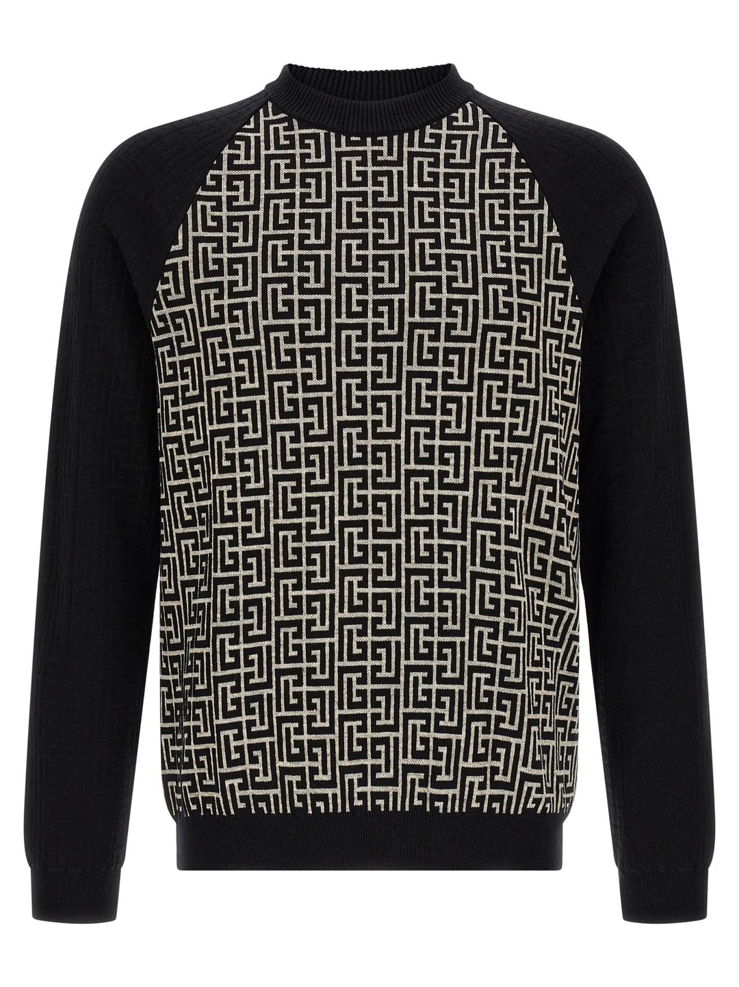 Balmain Bicolor Cotton Cardigan
