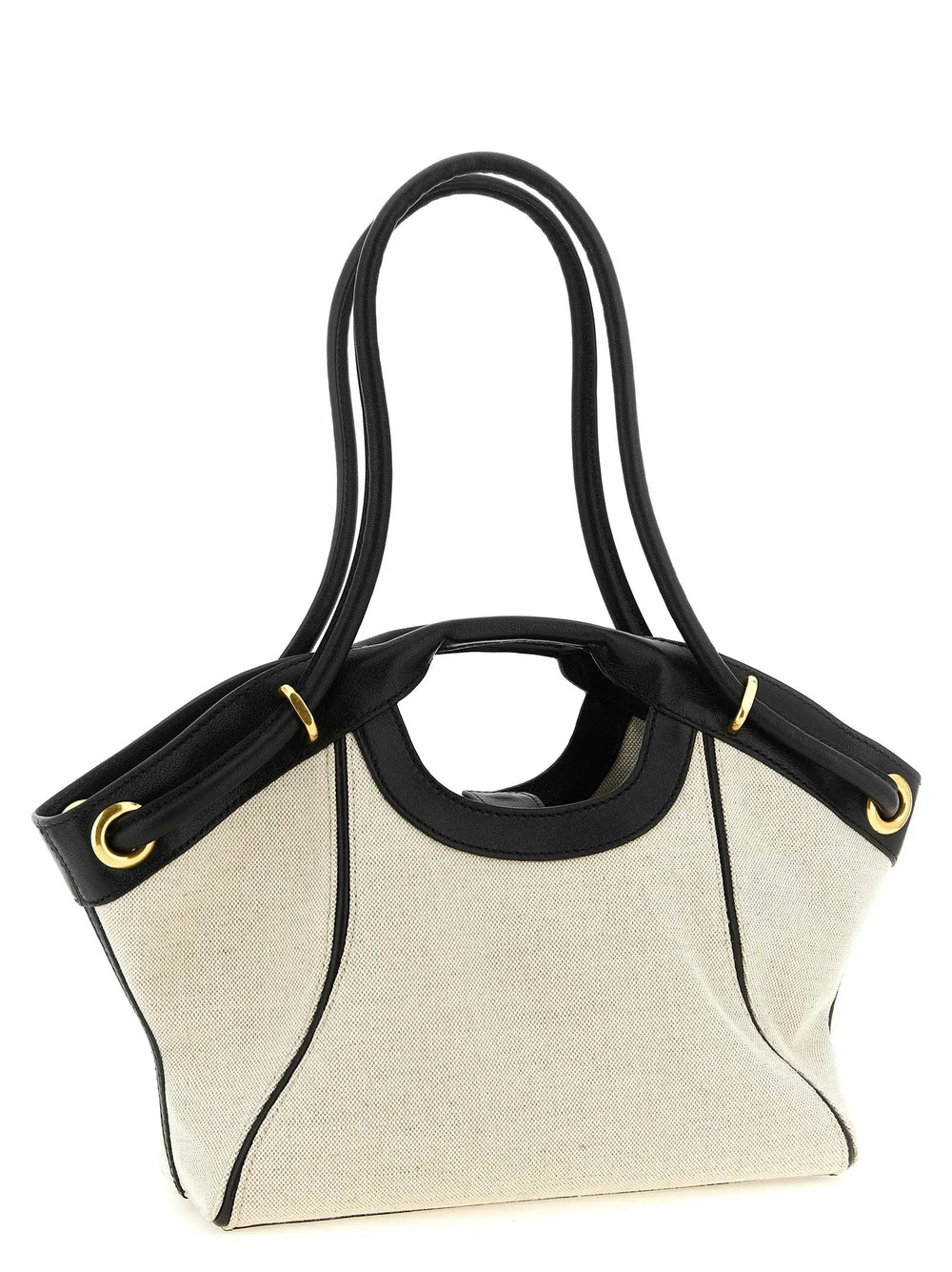 Balmain Sample Sale | Balmain Bicolor Cotton Tote Bag - | Designer outlet