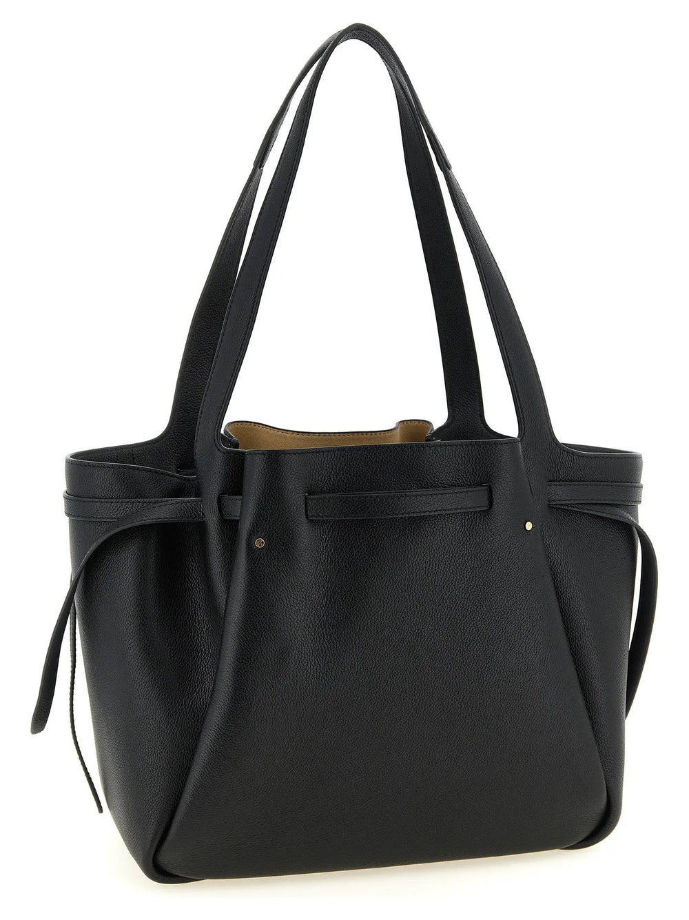 Tory Burch Sample Sale | Tory Burch Black Cowhide Tote Bag - | Designer outlet