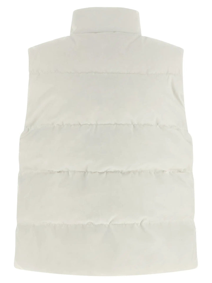 Canada Goose White Polyester Sleeveless Jacket