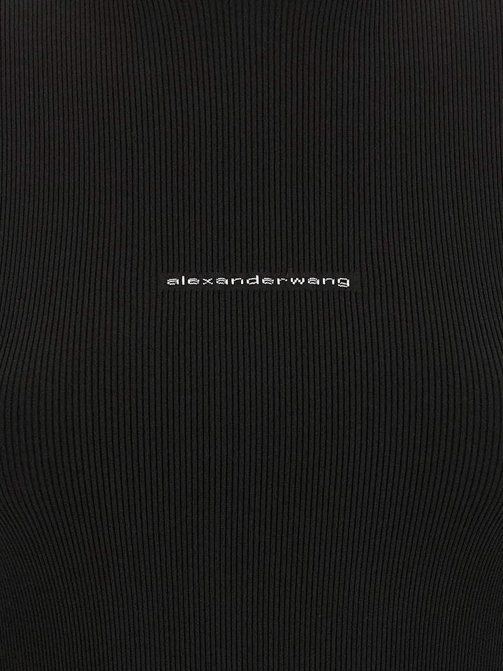 Alexander Wang Black Polyamide Cardigan