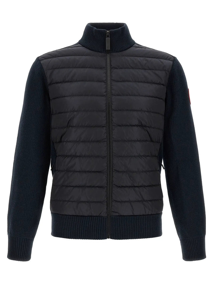 Canada Goose Black Wool Full-Length Jacket