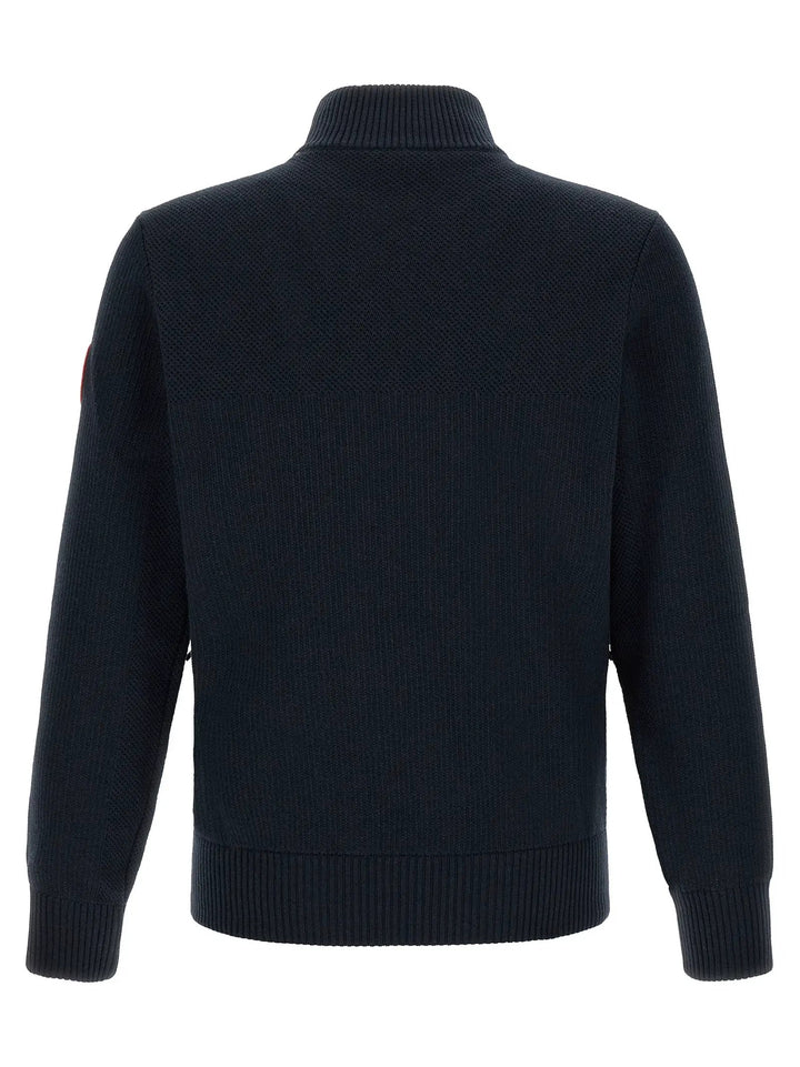 Canada Goose Black Wool Full-Length Jacket