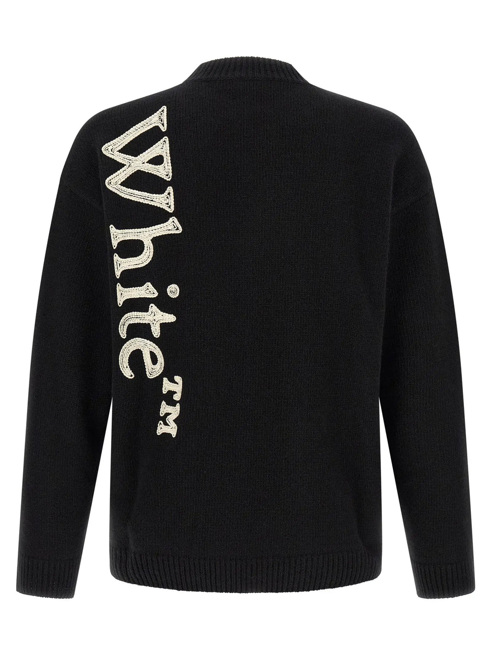 Off-White Sample Sale | Off-White Bicolor Wool Cardigan - | Designer outlet