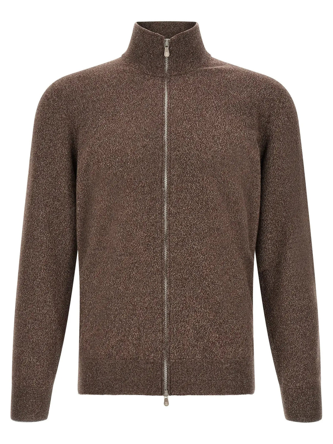 Brunello Cucinelli Brown Cashmere Cardigan