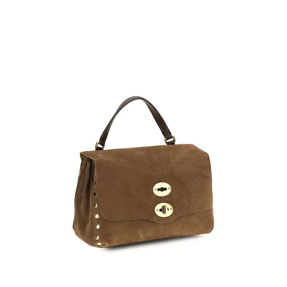 Zanellato Sample Sale | Zanellato Brown Suede Leather Shoulder Bag - | Designer outlet