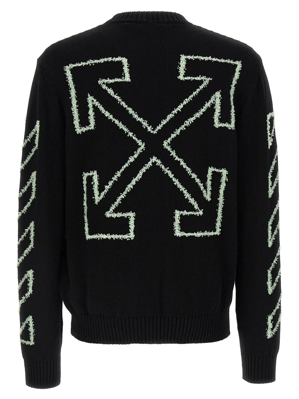 Off-White Sample Sale | Off-White Black Cotton Cardigan - | Designer outlet