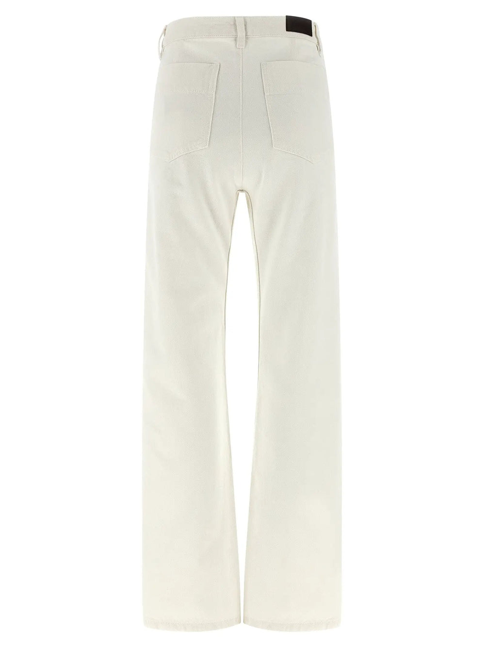Lemaire Sample Sale | Lemaire White Cotton High-Waisted Jean - | Designer outlet