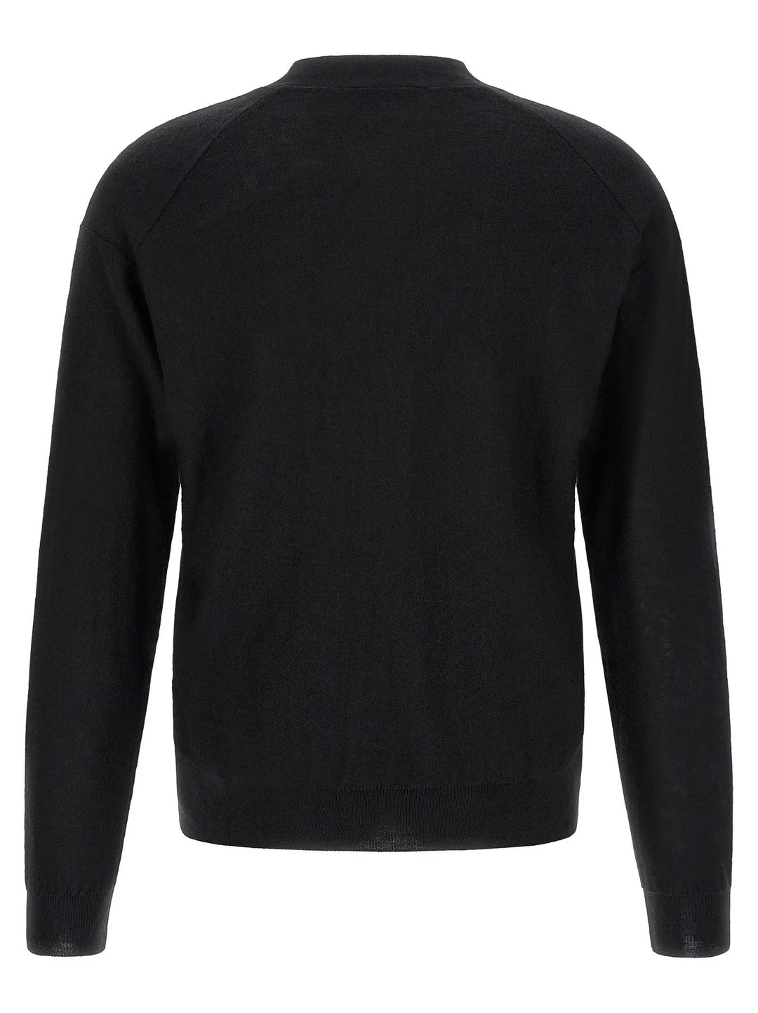 Lemaire Black Wool Cardigan