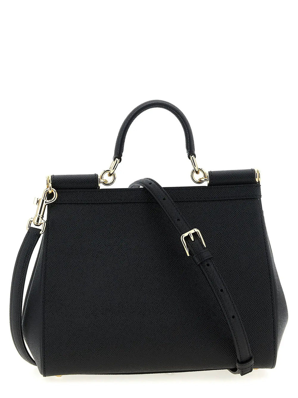 Dolce & Gabbana Sample Sale | Dolce & Gabbana Black Calfskin Handbag - | Designer outlet