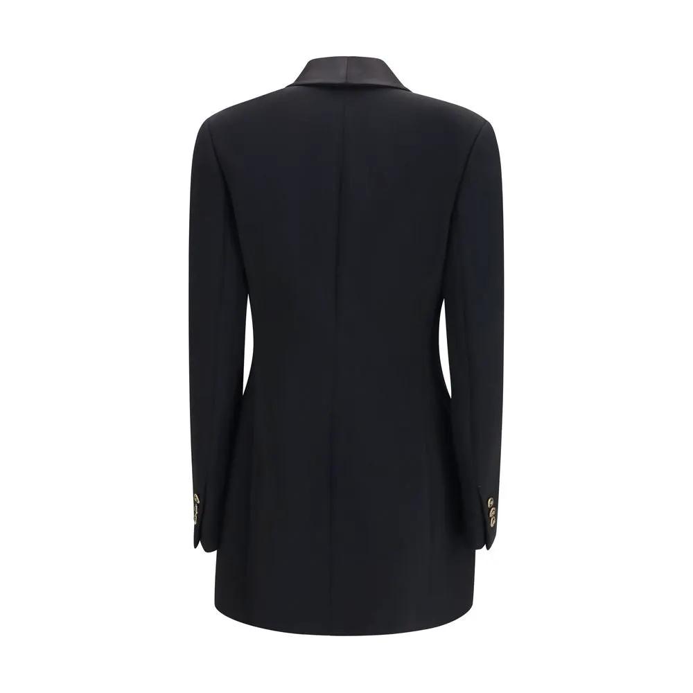 Versace Sample Sale | Versace Black Wool Oves Aries Blazer - | Designer outlet