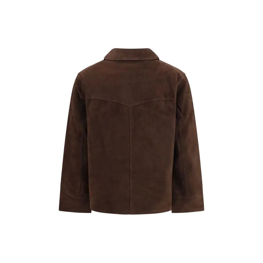 Tory Burch Sample Sale | Tory Burch Brown Goatskin Jacket - | Designer outlet