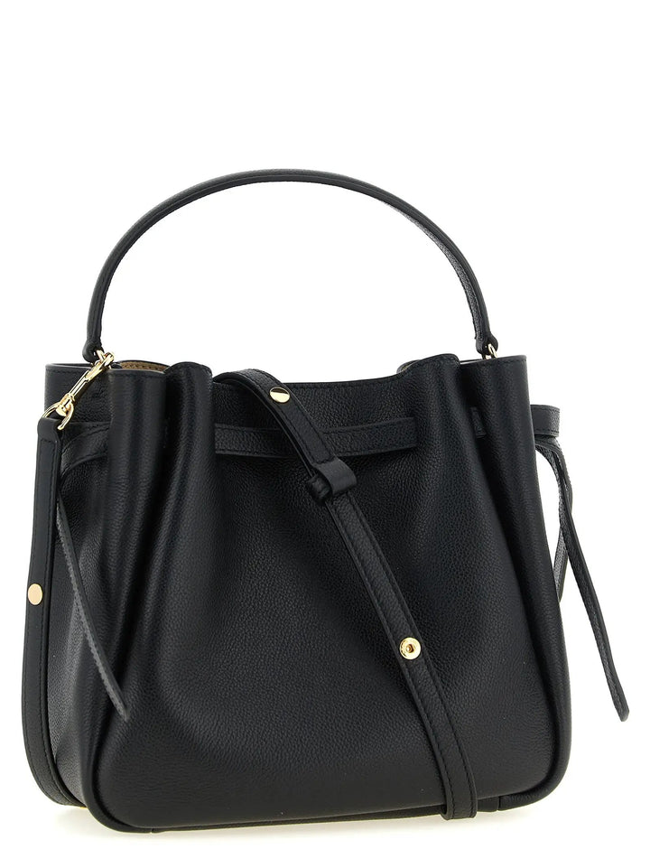 Tory Burch Black Cowhide Crossbody Bag