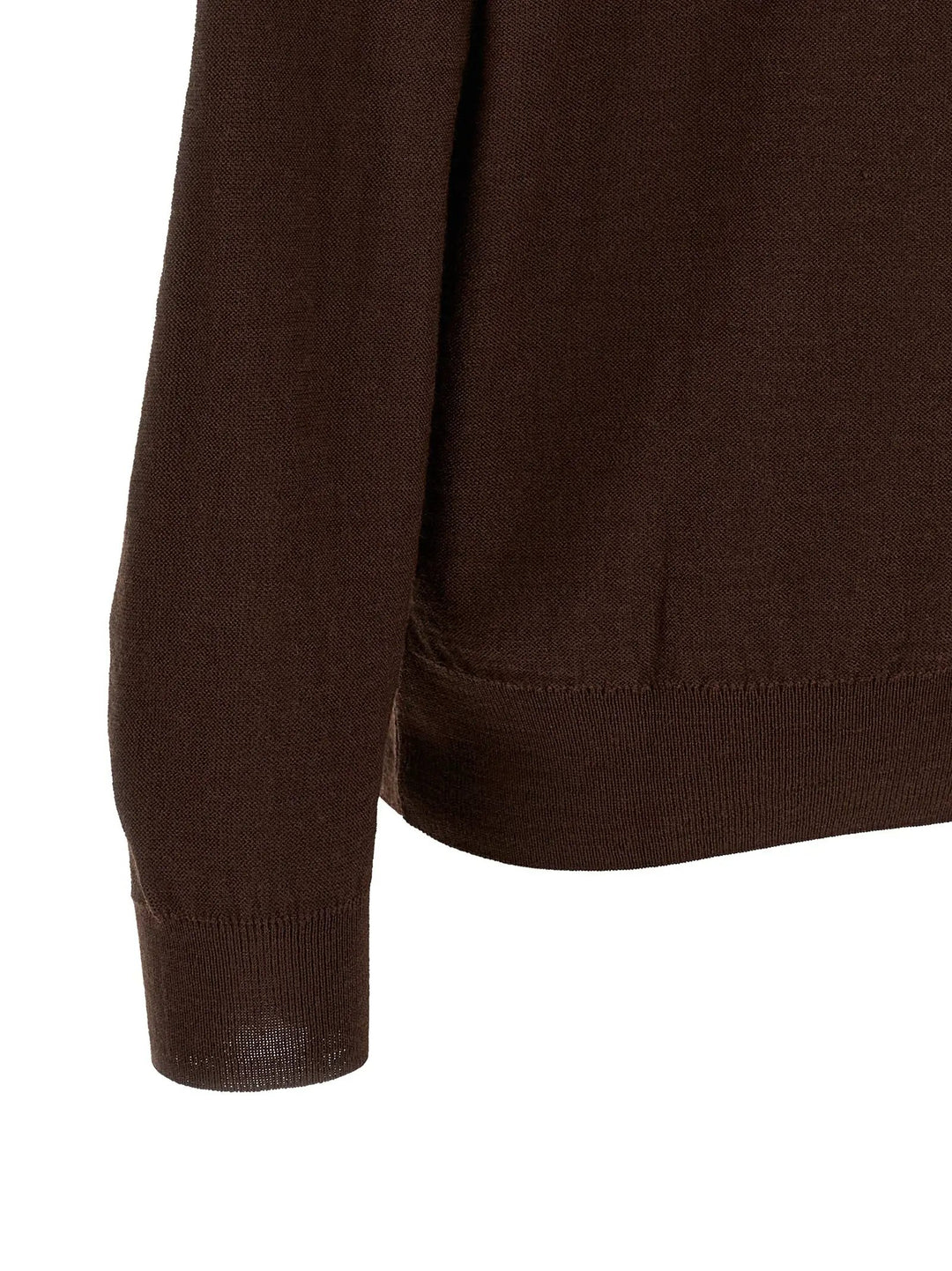 Lemaire Sample Sale | Lemaire Bordeaux Wool Cardigan - Cardigans | Designer outlet