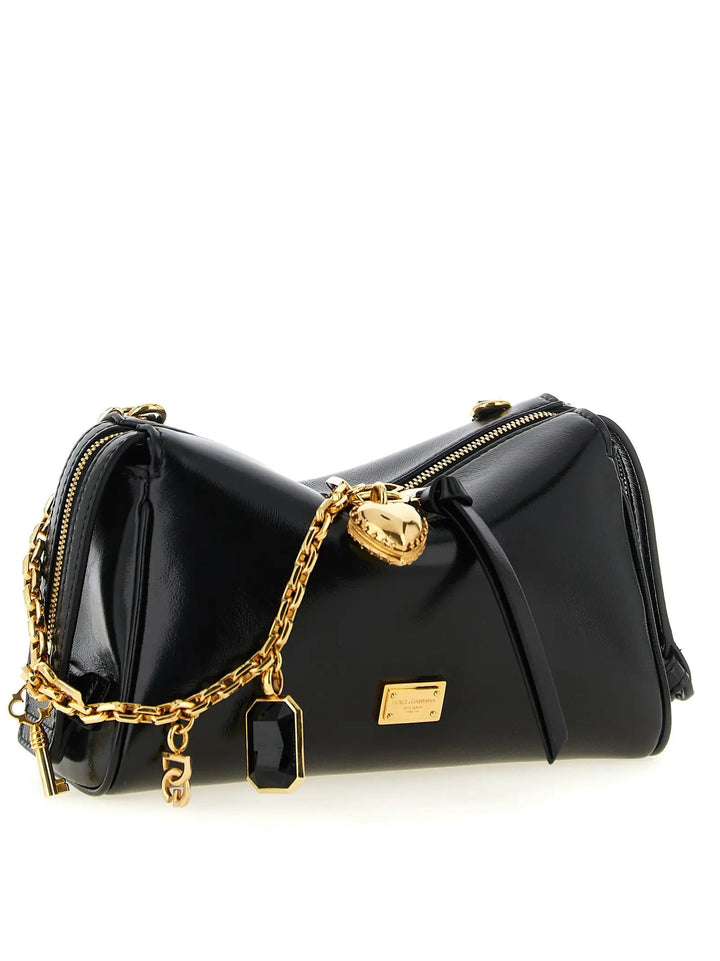 Dolce &amp; Gabbana Black Calfskin Handbag