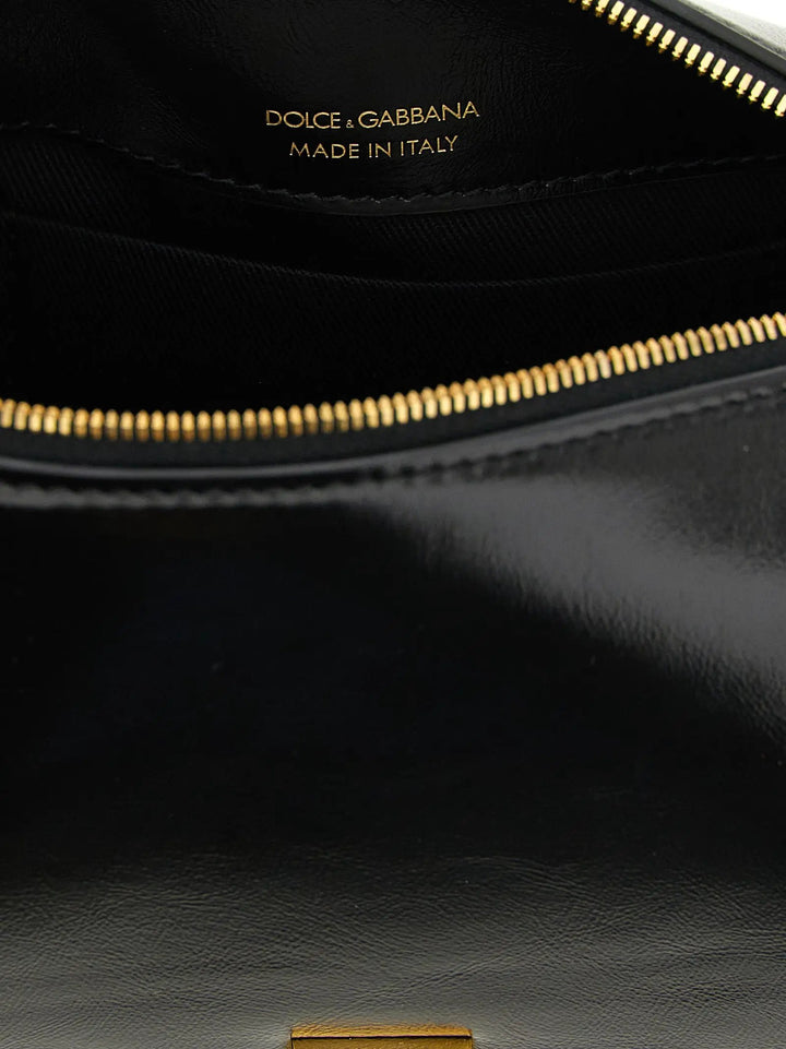 Dolce &amp; Gabbana Black Calfskin Handbag