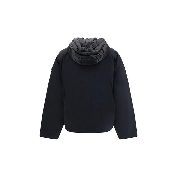 Moose Knuckles Black Nylon Bomber