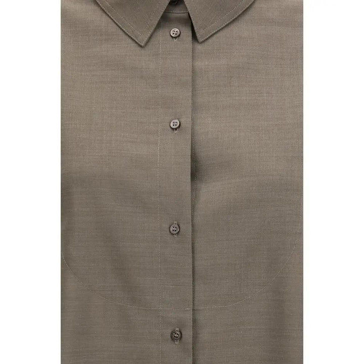 Jacquemus Gray Cotton Shirt