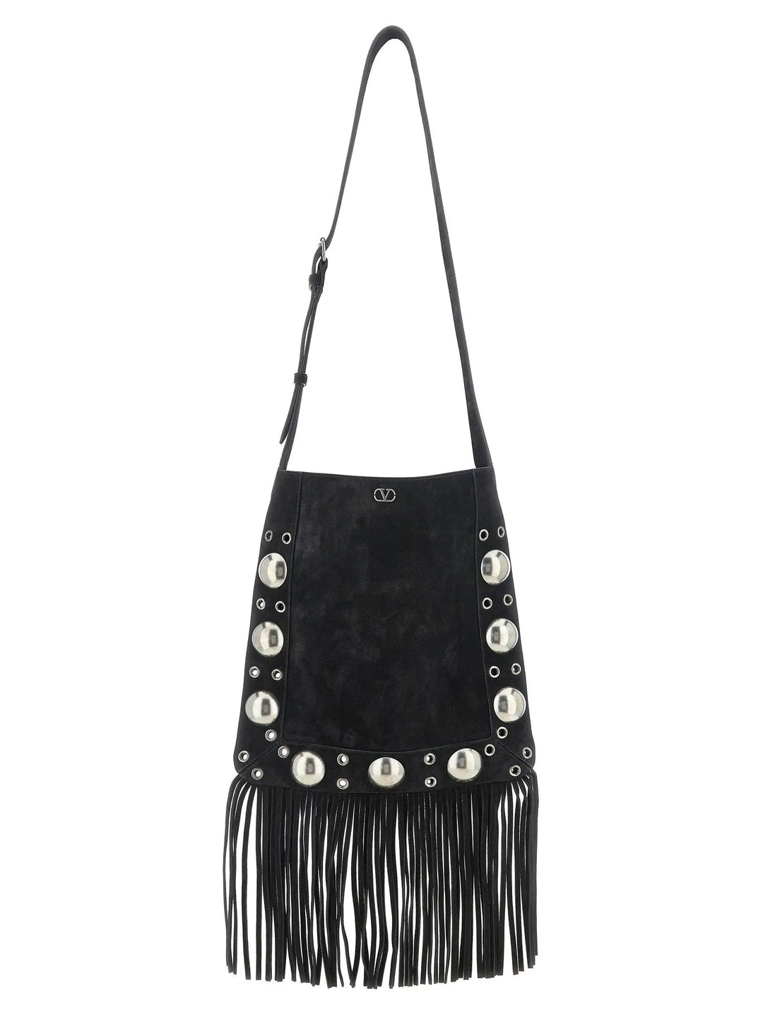 Valentino Garavani Black Calfskin Shoulder Bag