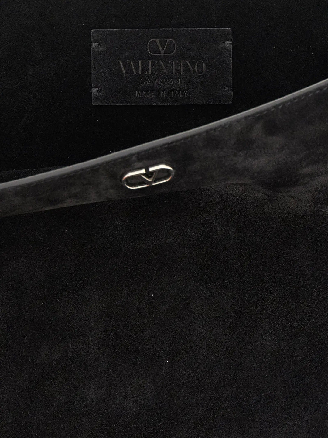 Valentino Garavani Black Calfskin Shoulder Bag