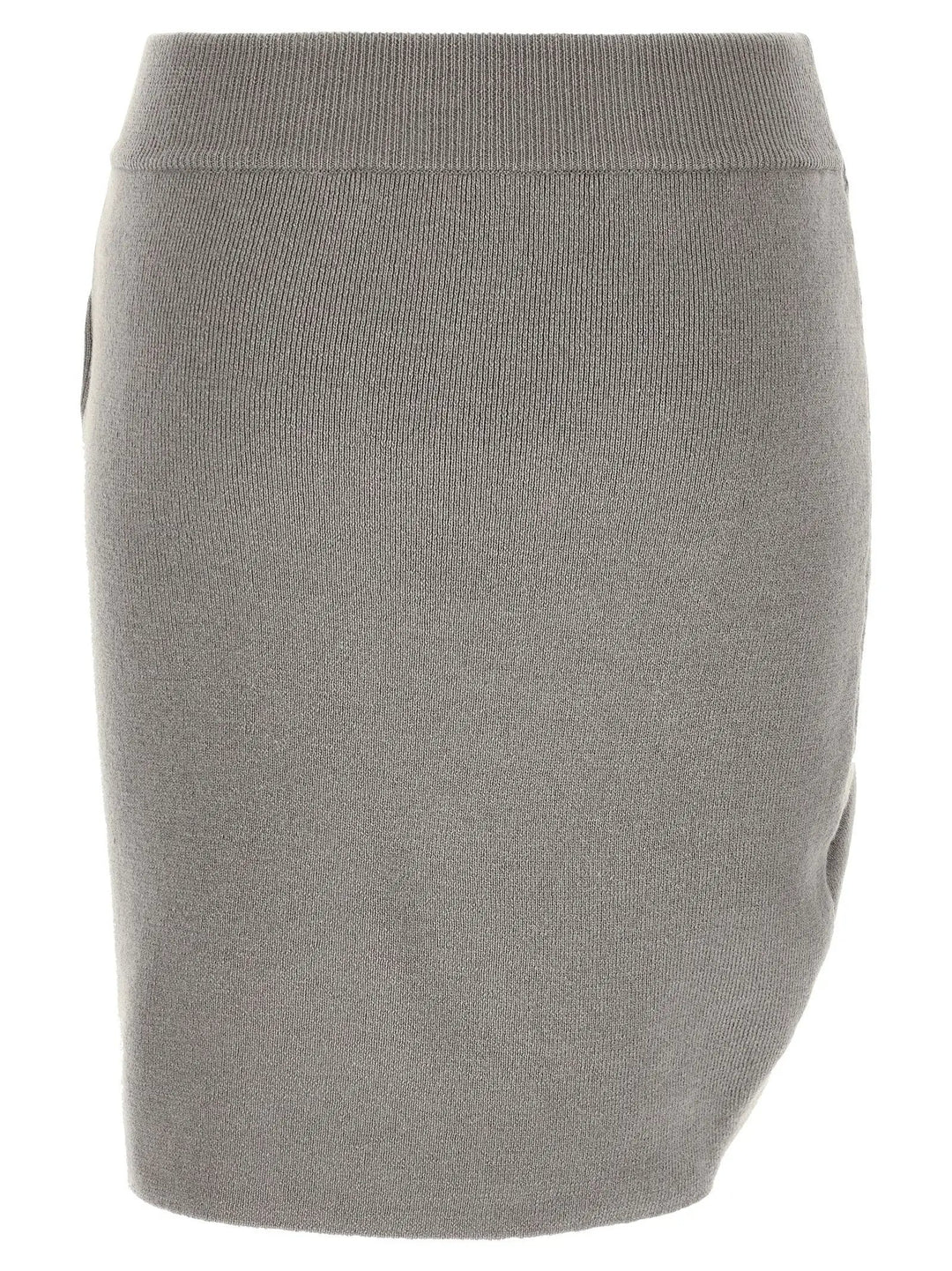 Giuseppe Di Morabito Gray Virgin Wool Long Skirt