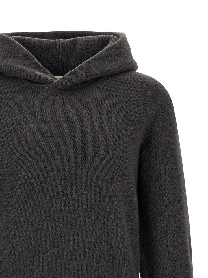 Lemaire Gray Cashmere Cardigan
