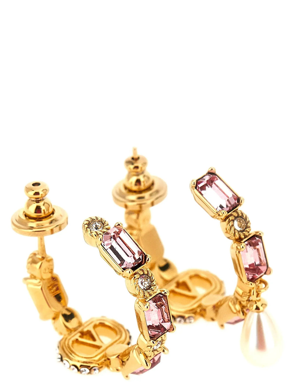 Valentino Garavani Sample Sale | Valentino Garavani Gold Brass Earrings - | Designer outlet