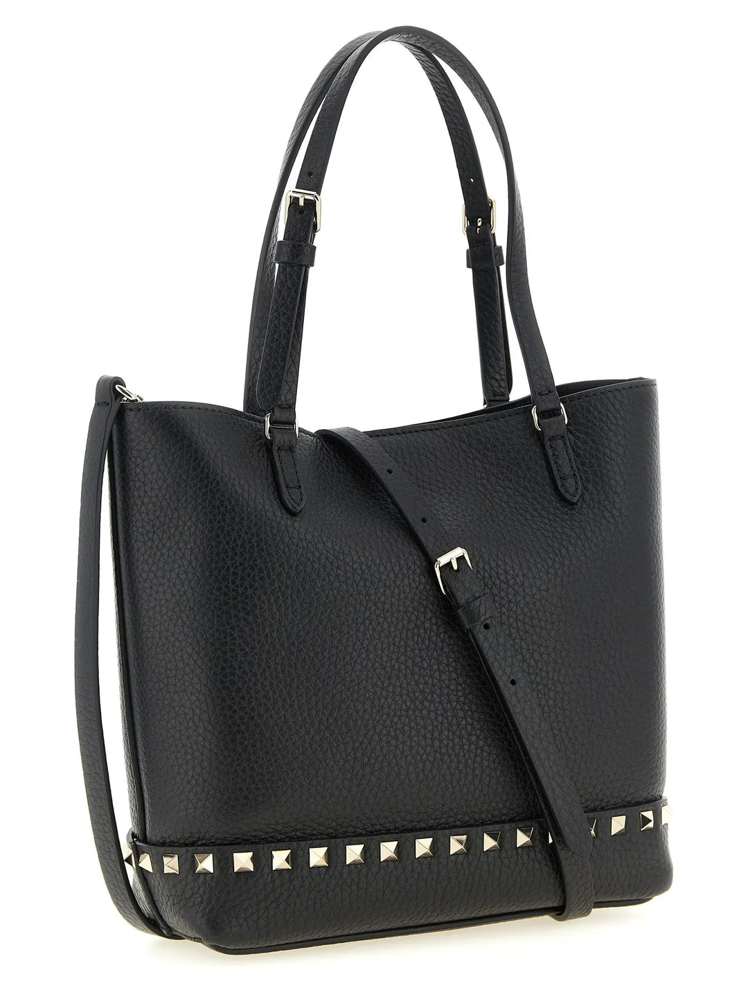 Valentino Garavani Black Calfskin Shoulder Bag