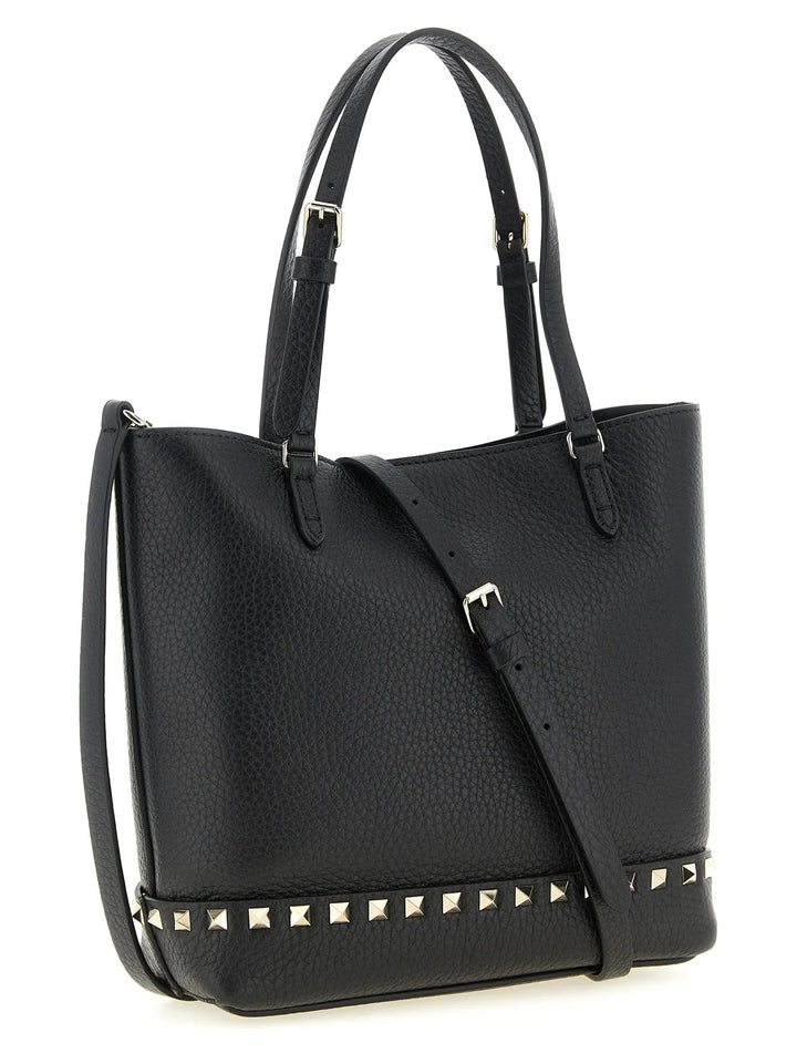 Valentino Garavani Black Calfskin Shoulder Bag