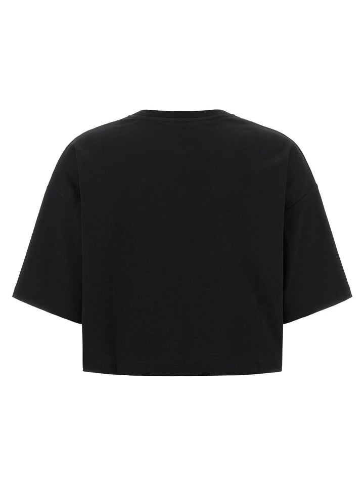 Balmain Black Cotton T-Shirt