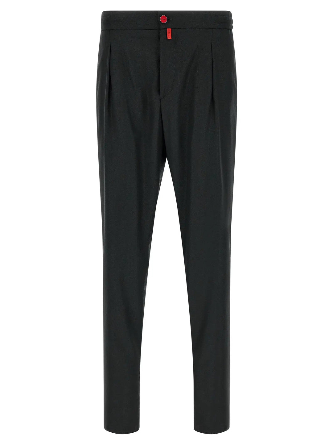 Kiton Gray Wool Casual Pants