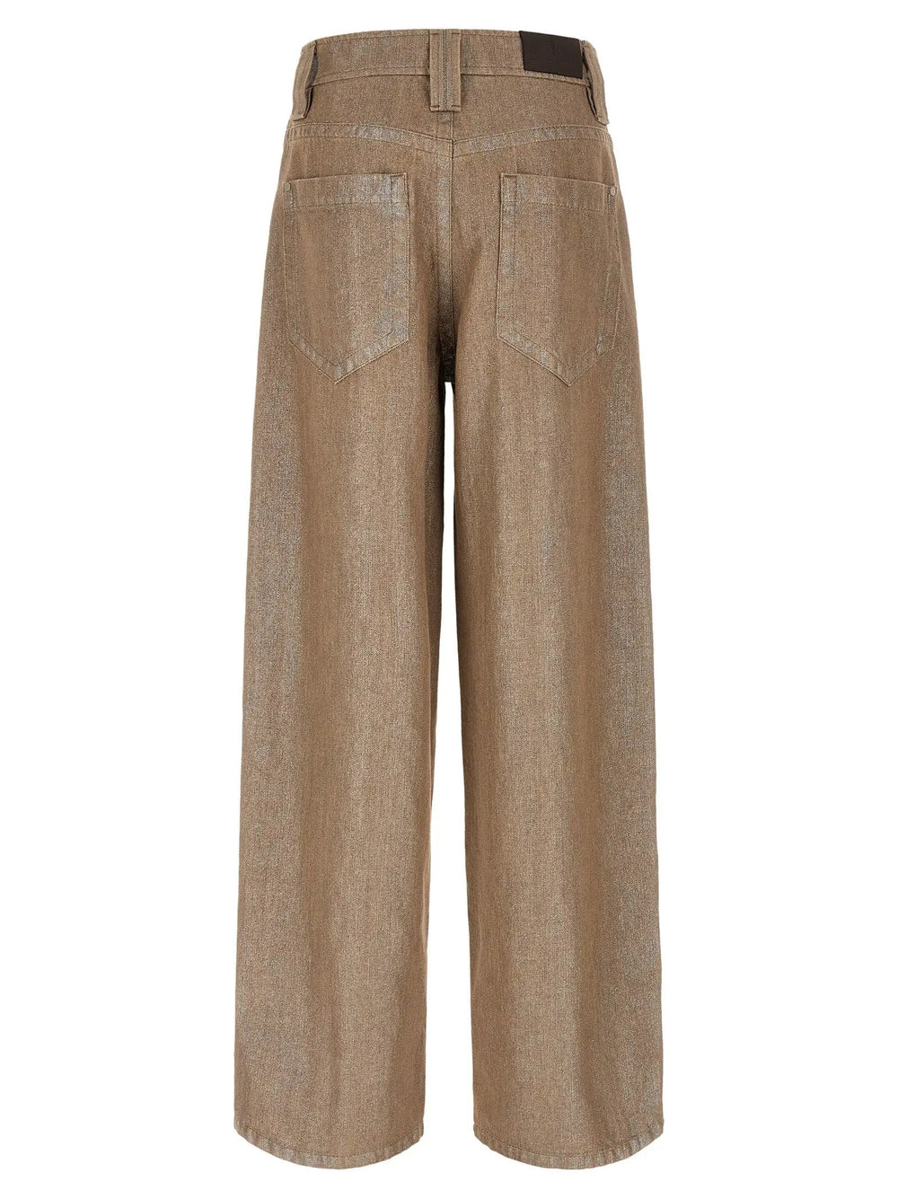 Brunello Cucinelli Sample Sale | Brunello Cucinelli Beige Cotton Relaxed Fit Jeans - | Designer outlet