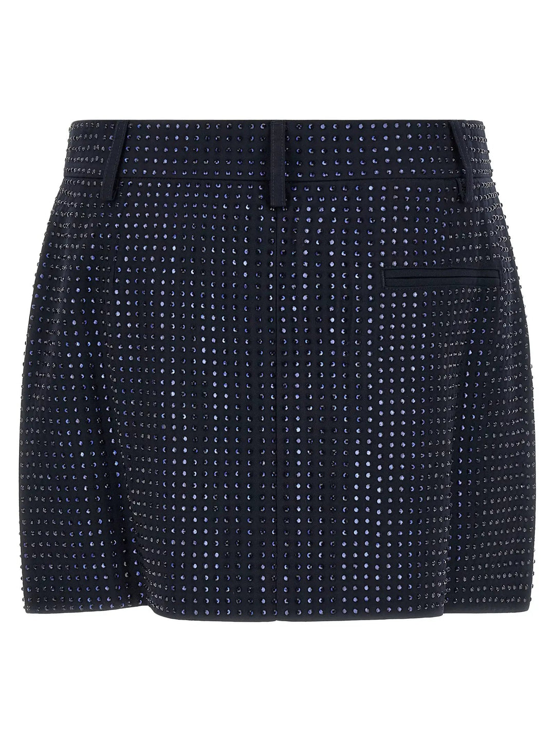 PINKO Blue Polyester Long Skirt